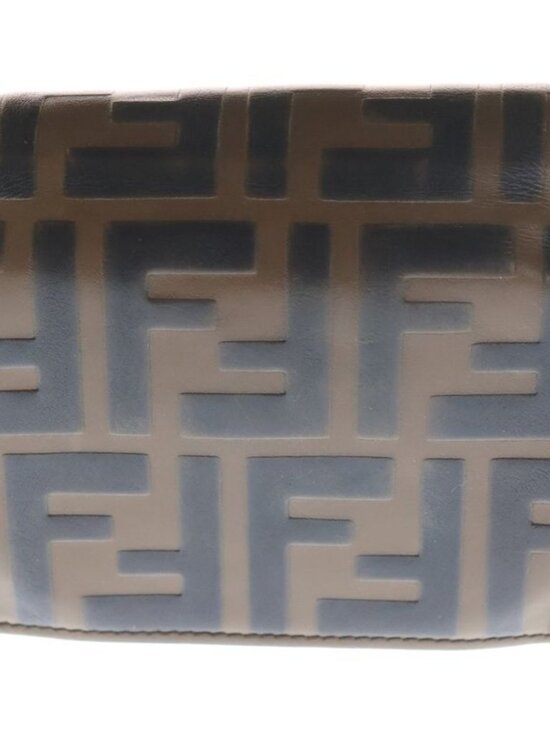 Fendi F's Compact Wallet Bifold Brown - Picture 2 of 6